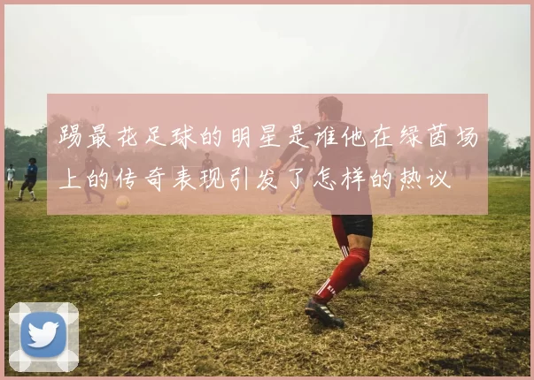 踢最花足球的明星是谁他在绿茵场上的传奇表现引发了怎样的热议