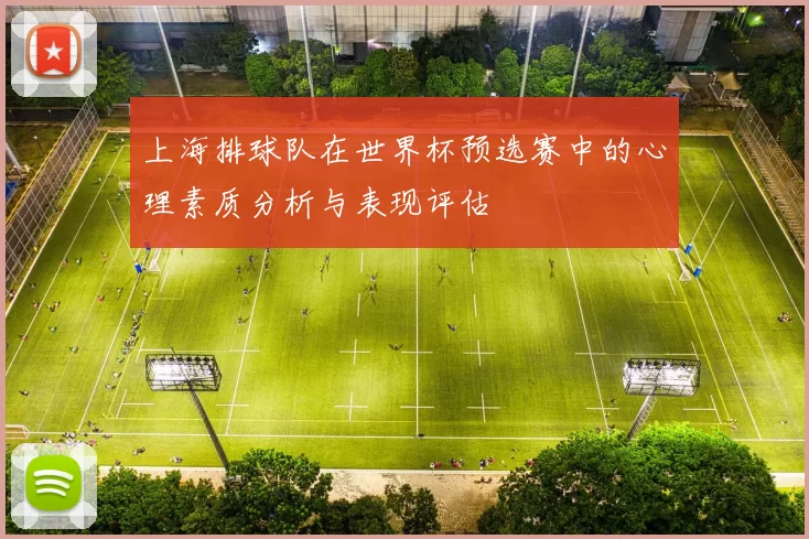 上海排球队在世界杯预选赛中的心理素质分析与表现评估