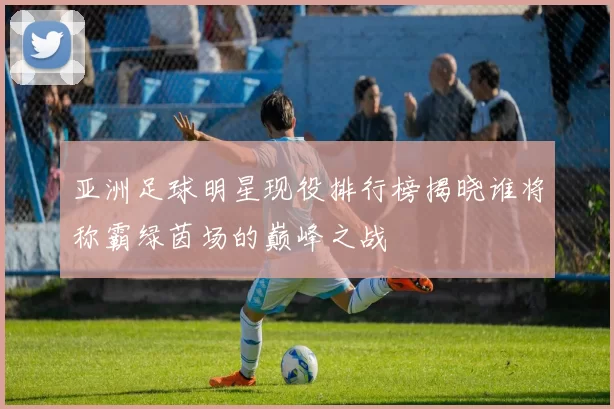 亚洲足球明星现役排行榜揭晓谁将称霸绿茵场的巅峰之战