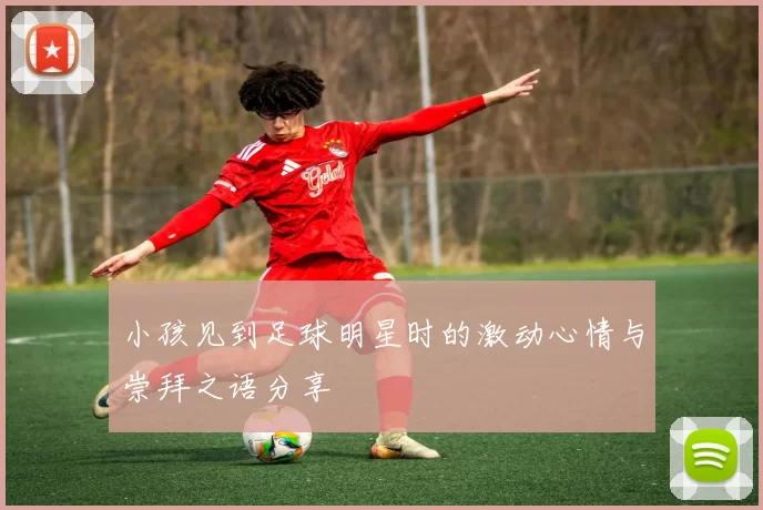 小孩见到足球明星时的激动心情与崇拜之语分享